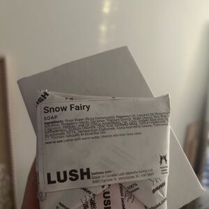 LUSH Snow Fairy Soap